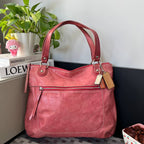 COACH POPPY GLAM LEATHER TOTE (Style #19002)