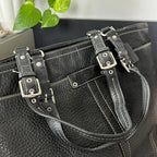 COACH HAMILTON SIGNATURE PEBBLE LEATHER TOTE (Style #13083)