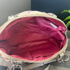 COACH KRISTIN SIGNATURE DOME SEQUIN SATCHEL (Style #19338)