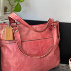 COACH POPPY GLAM LEATHER TOTE (Style #19002)