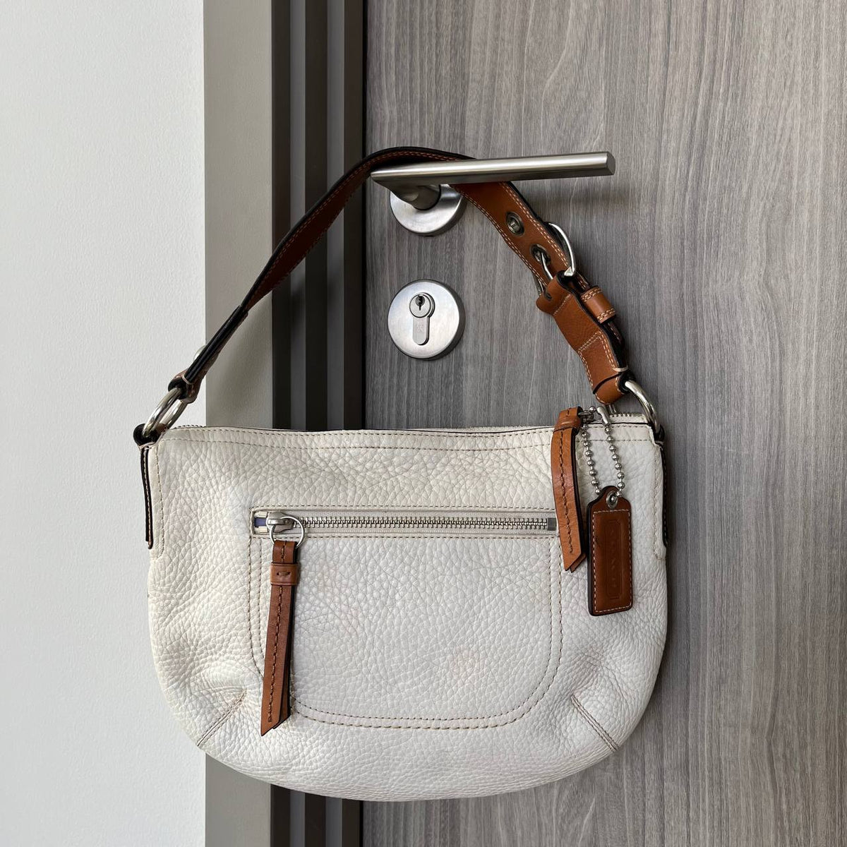COACH LEATHER SOHO SHOULDER BAG (Style #13106)