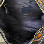 COACH SIGNATURE STRIPE LINEAR HOBO  (Style #23936)
