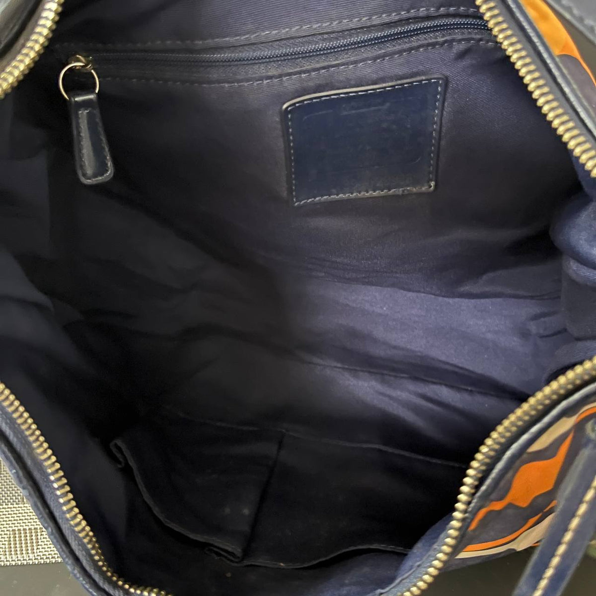 COACH SIGNATURE STRIPE LINEAR HOBO  (Style #23936)