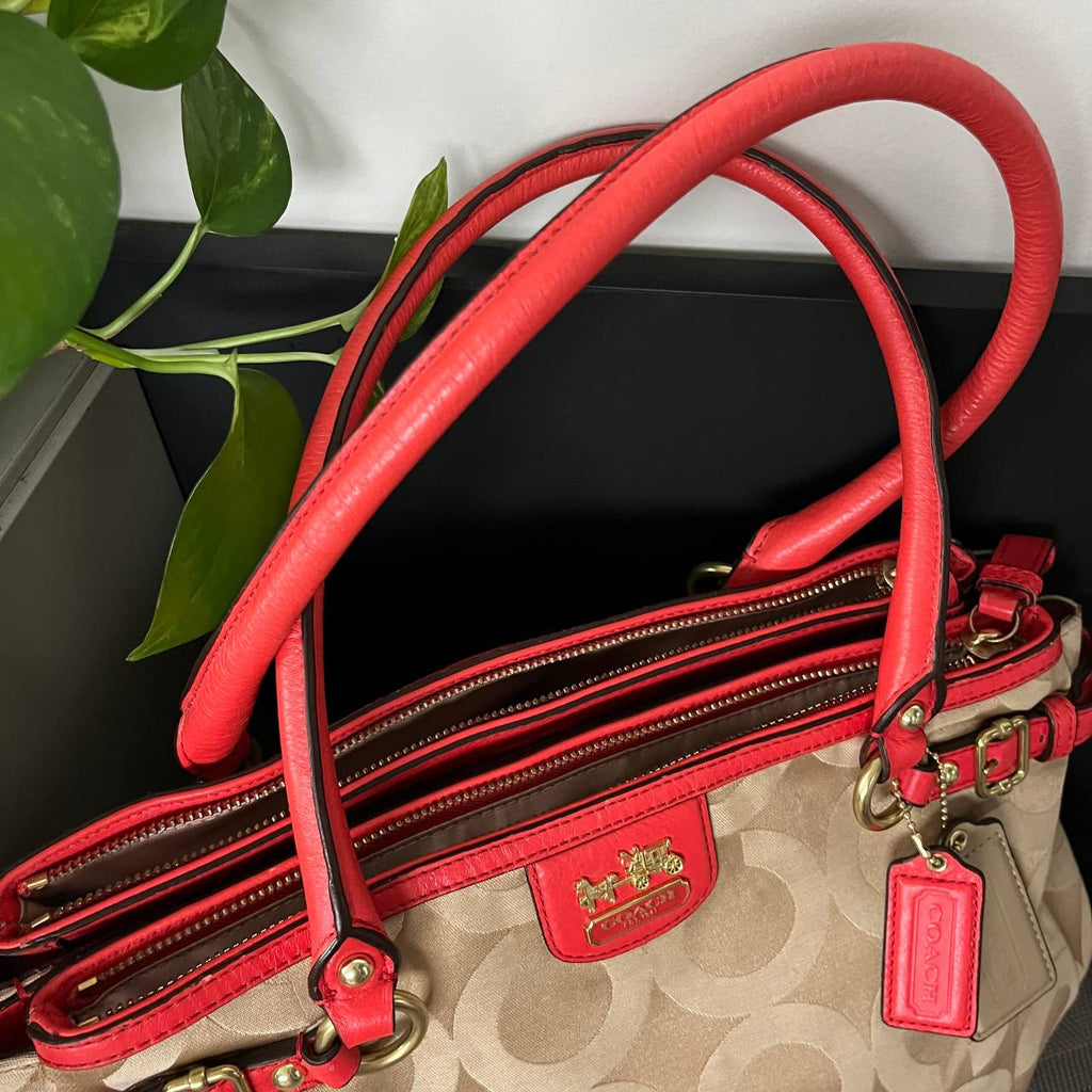 COACH MADISON OPT ART KARA CARRYALL (Style #22344)