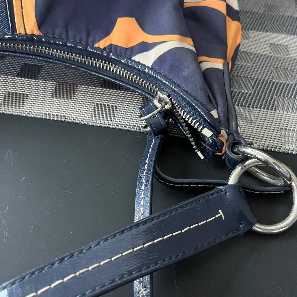 COACH SIGNATURE STRIPE LINEAR HOBO  (Style #23936)