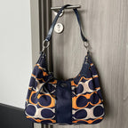 COACH SIGNATURE STRIPE LINEAR HOBO  (Style #23936)