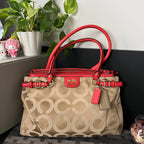 COACH MADISON OPT ART KARA CARRYALL (Style #22344)