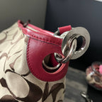 COACH HAMPTON WEEKEND COLORBLOCK HOBO BAG (Style #19358)