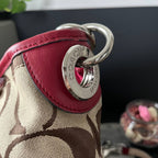 COACH HAMPTON WEEKEND COLORBLOCK HOBO BAG (Style #19358)