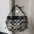 COACH ZOE SIGNATURE HOBO BAG (Style #12657)