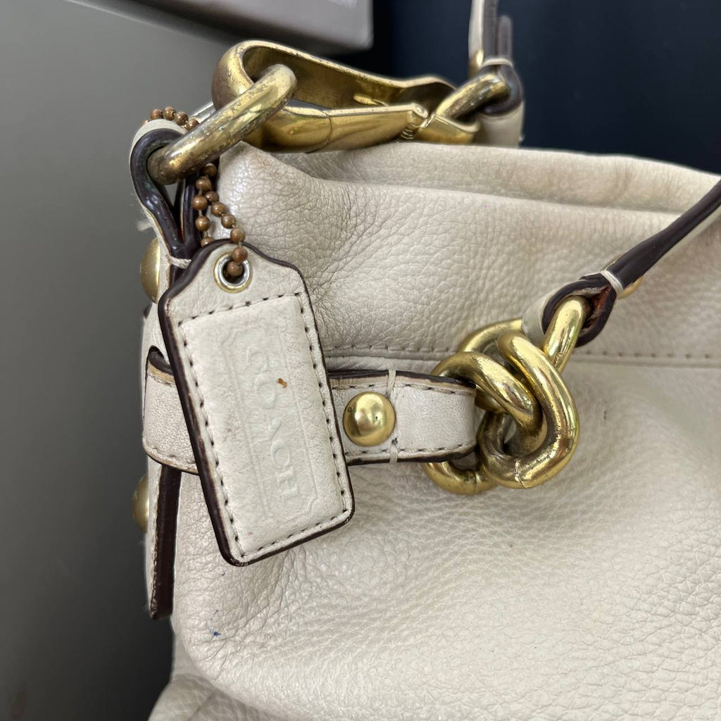 COACH LEATHER BROOKE HOBO BAG  (Style #17165)
