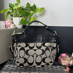 COACH ZOE SIGNATURE HOBO BAG (Style #12657)