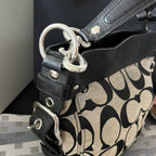 COACH ZOE SIGNATURE HOBO BAG (Style #12657)