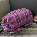 COACH POPPY TARTAN PLAID POCKET HOBO (Style #16120)