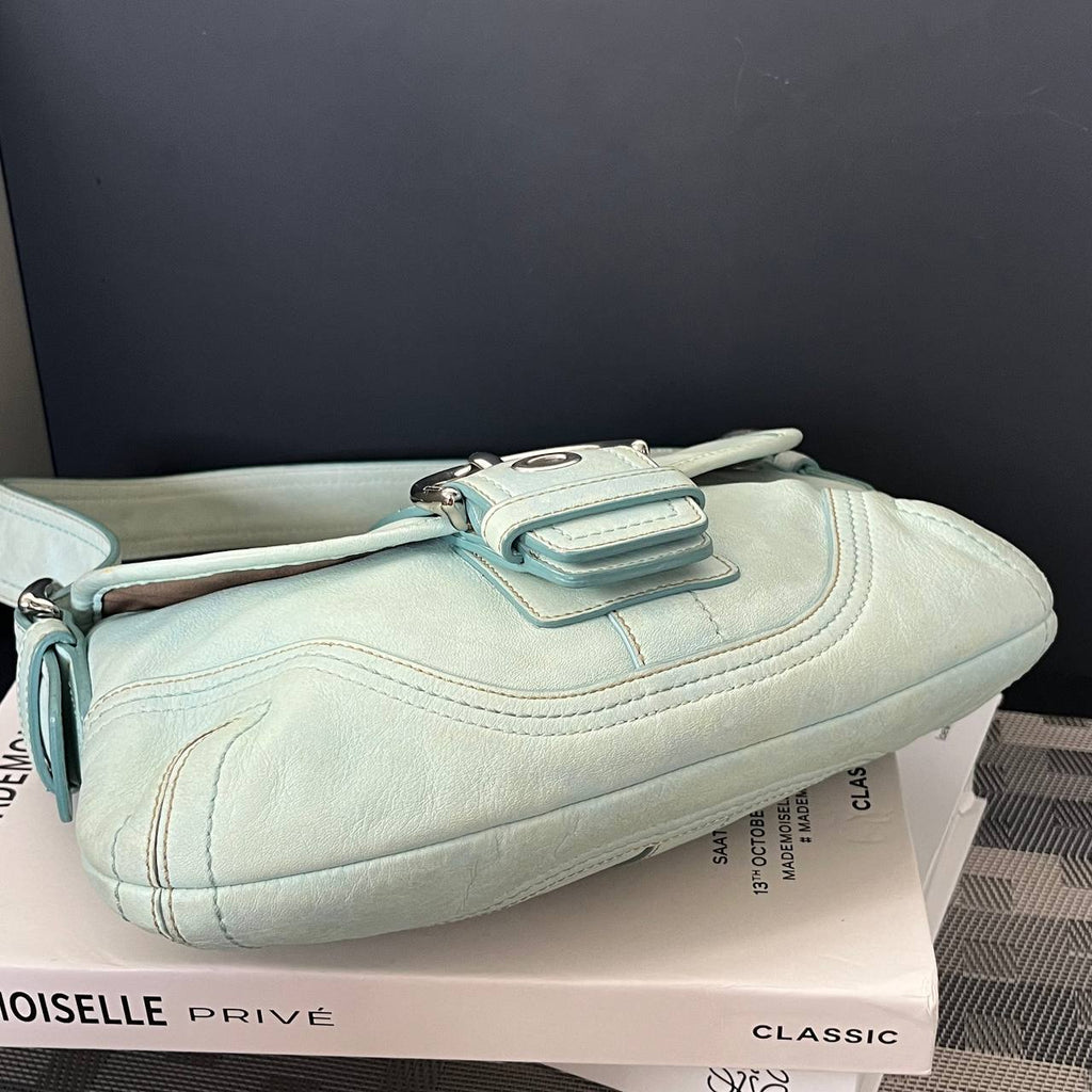 COACH PASTEL BLUE SOHO SHOULDER BAG  (Style #10188)